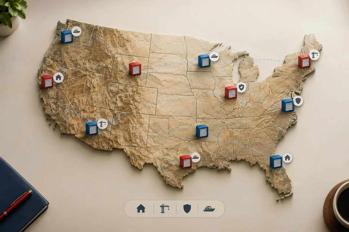 Top US Regions for Storage Portfolio Spread